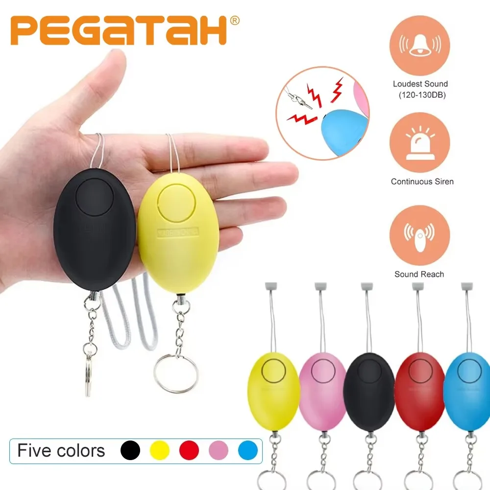 Personal Alarm Keychain - سلسلة مفاتيح للدفاع عن النفس بصوت