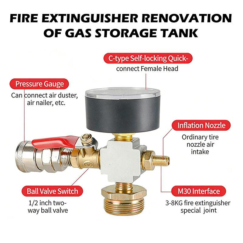 Fire Extinguisher Small - ● محول ضغط خزان الهواء الصغير،