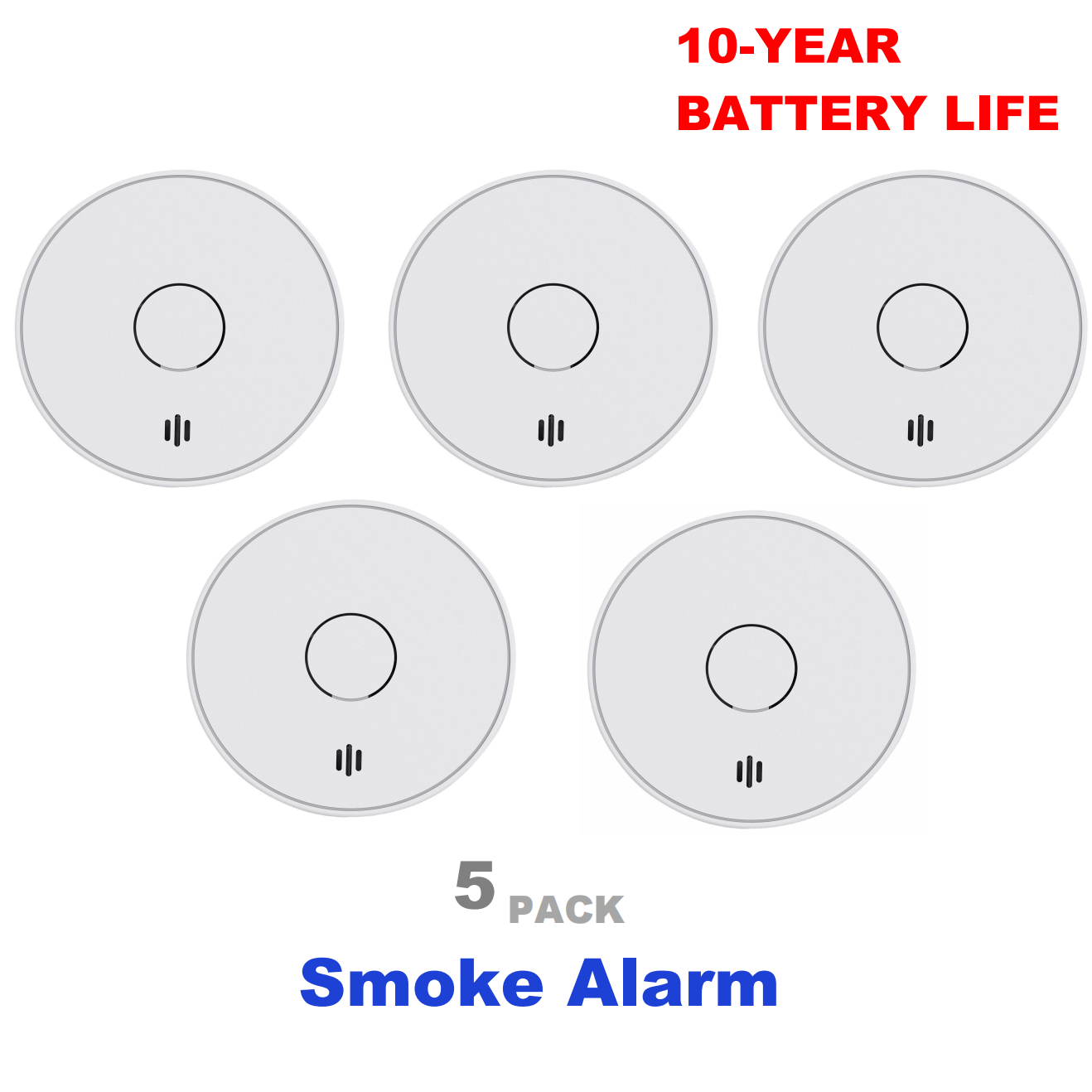 Smoke Detector Interconnected - إنذار الدخان للمنزل، جهاز إنذار الحريق