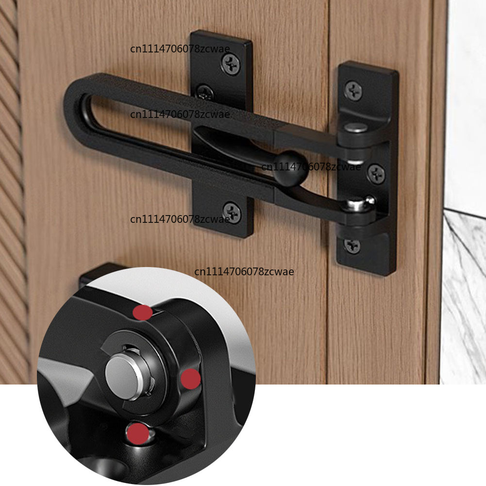 قفل باب منزلي آمن من سبائك الز - مراجعة Security Chain Door وسعره