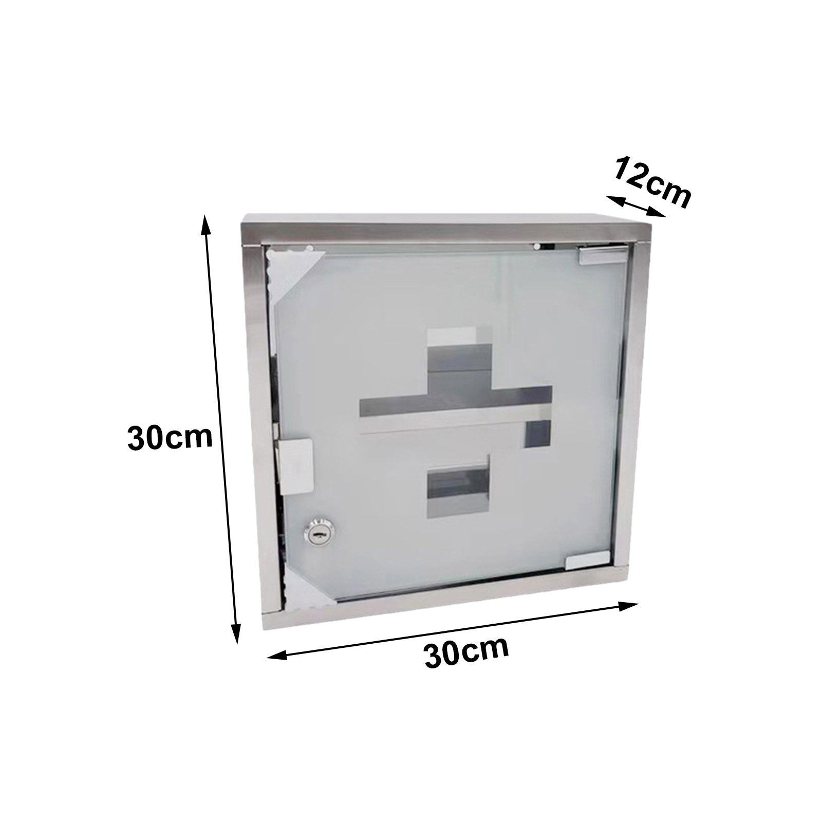 صندوق إسعافات أولية طبي مثبت ع - مراجعة Medicine Cabinet Lock وسعره