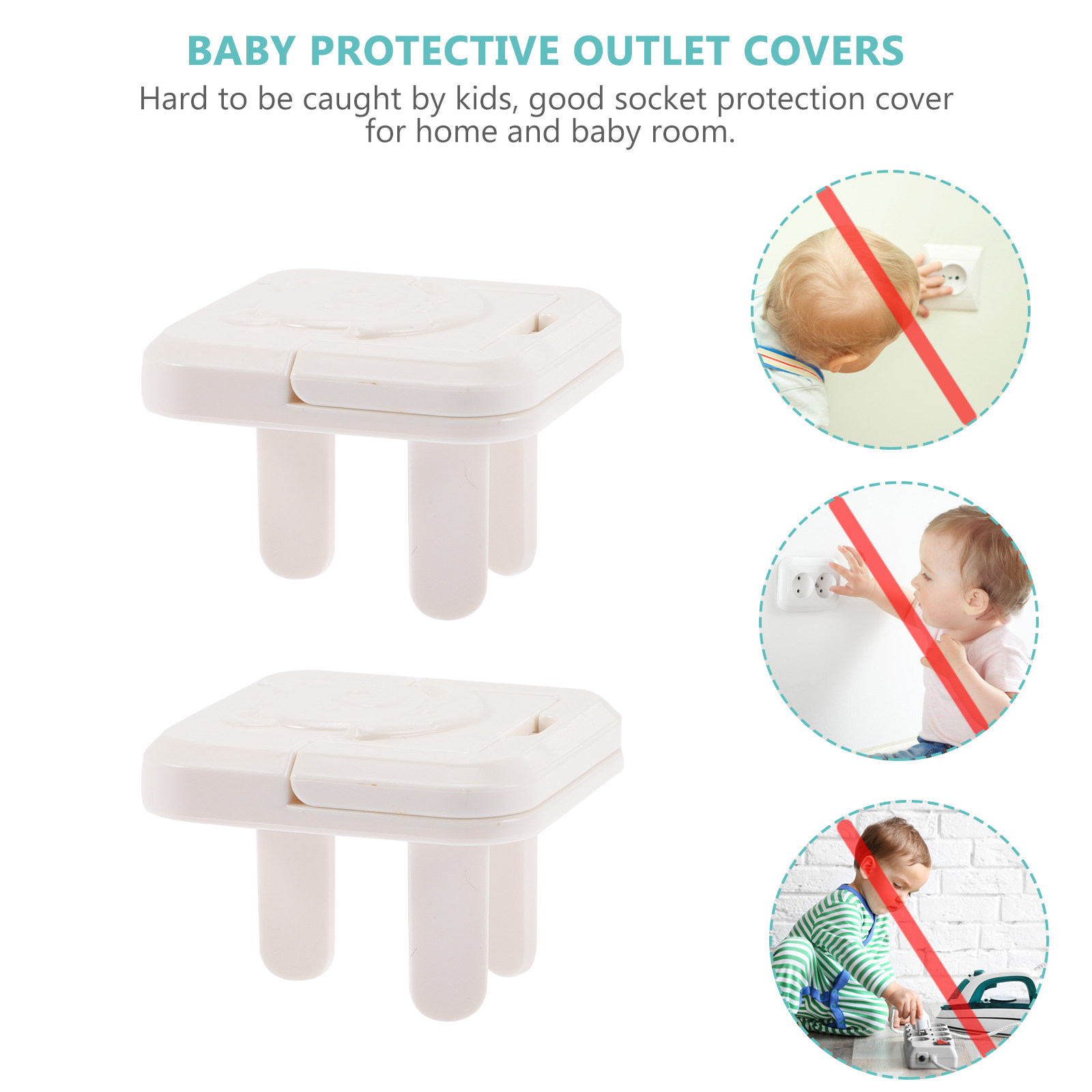 20 قطعة من أغطية المقابس الكهر - مراجعة Outlet Cover Baby وسعره