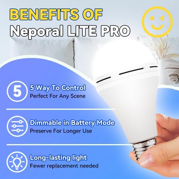 مصباح طوارئ قابل لإعادة الشحن، - مراجعة Power Outage Light وسعره