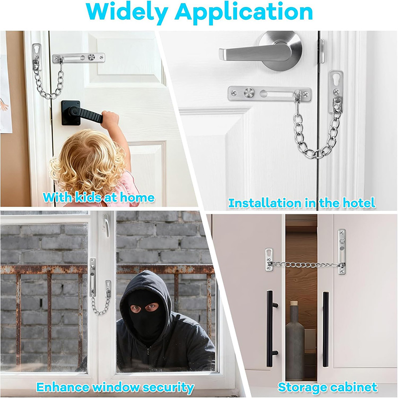 سلسلة أمان للأبواب من الفولاذ  - مراجعة Security Chain Door وسعره