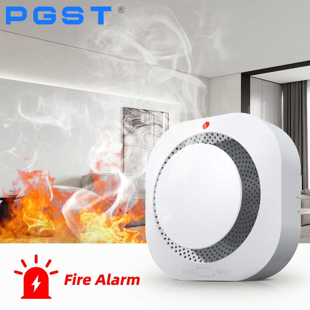 كاشف دخان لاسلكي بتردد 433 ميج - مراجعة Smoke Detector Interconnected وسعره