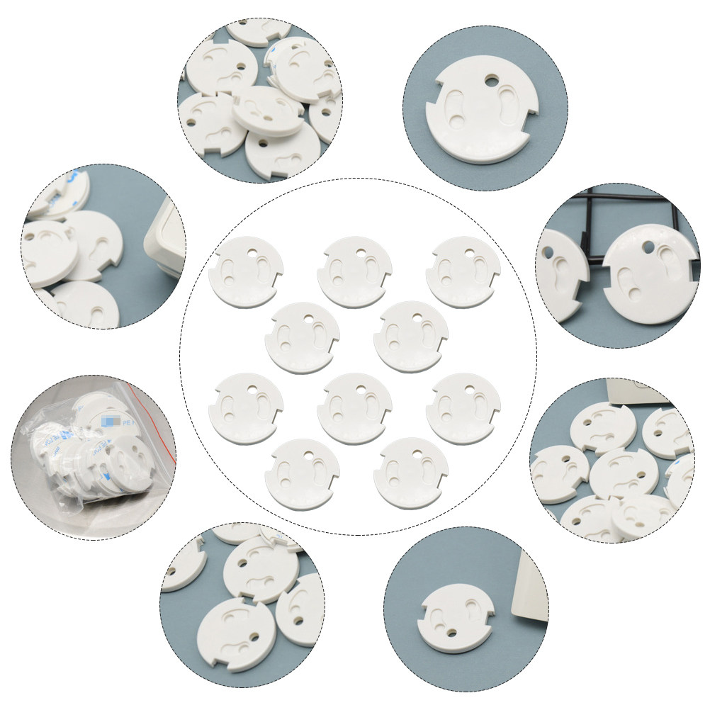 10 قطع من أغطية المقابس الفرنس - مراجعة Outlet Cover Baby وسعره