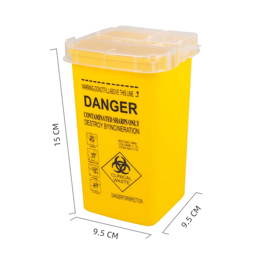 حاوية أدوات حادة سعة 1 لتر لإب - مراجعة Medicine Cabinet Lock وسعره