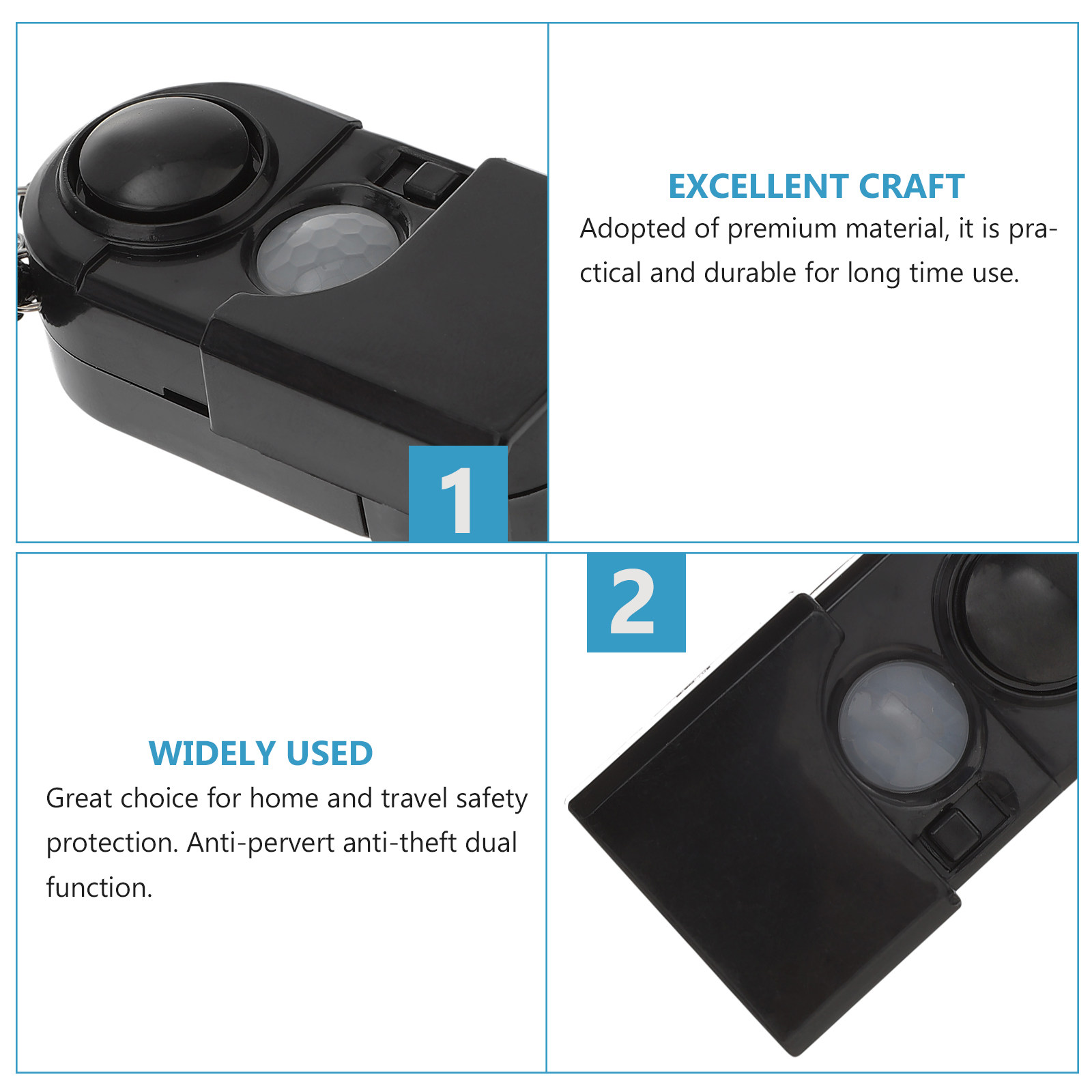 سلاسل مفاتيح مزودة بجهاز إنذار - مراجعة Personal Alarm Keychain وسعره